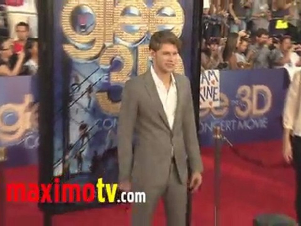 Chord Overstreet GLEE The 3D CONCERT MOVIE Premiere
