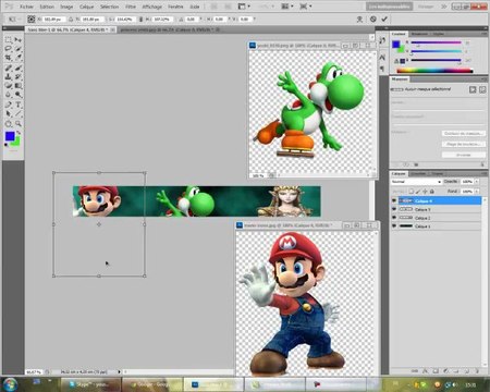 TUTO: réaliser une banniére avec photoshop