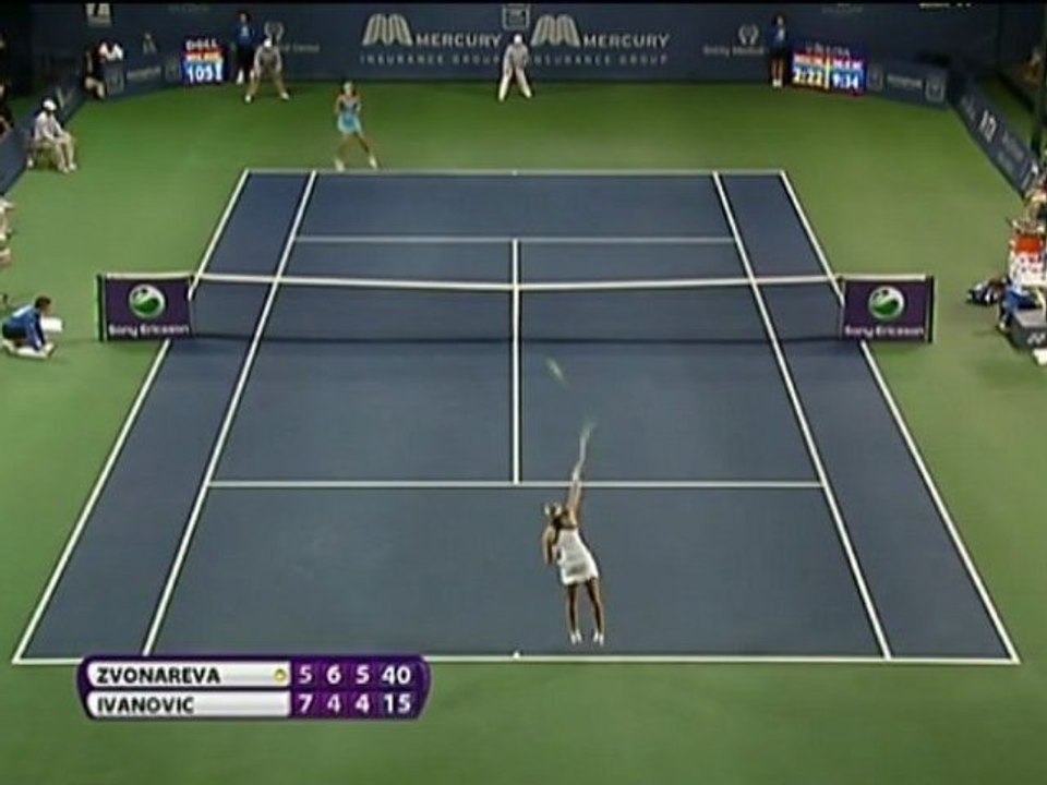 Carlsbad - Zvonareva steht im Finale