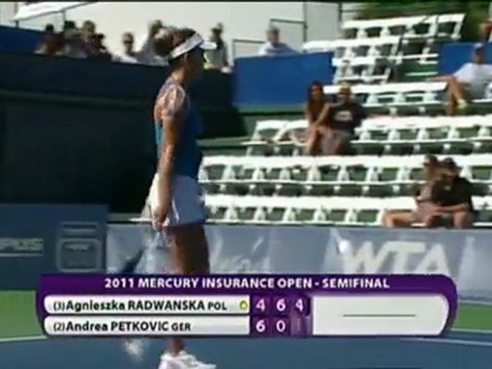 Carlsbad - Petkovic scheitert an Radwanska