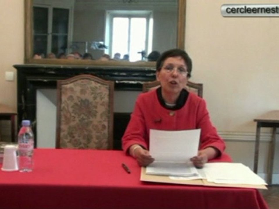 Conférence Cercle Ernest Renan- Une terre promise pour les juifs par evelyne navarre