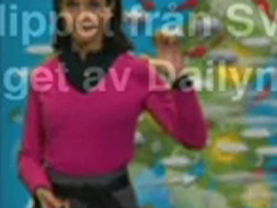 (borttagen) Pia Hultgren utanför sändning - Rapport