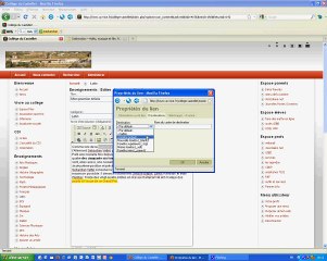 Lier un document dans un article