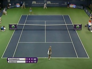 Zvonareva batte Ivanovic - Carlsbad, semifinale