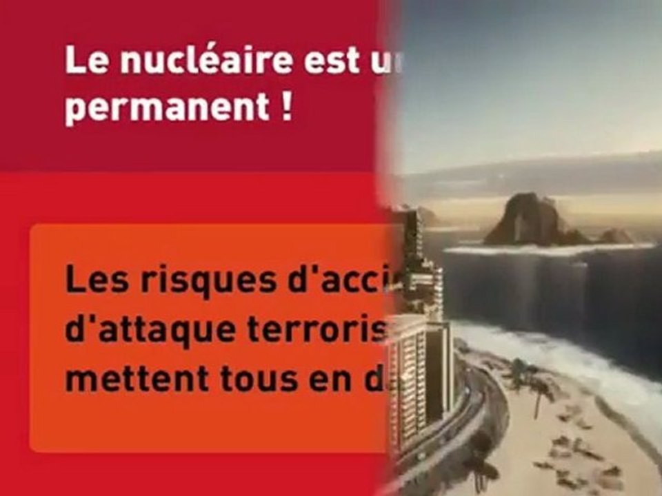 Spot de contre information de la pub Areva