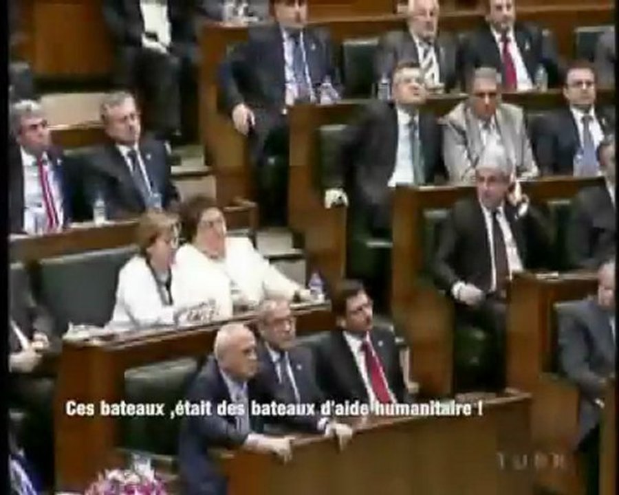 LE PRESIDENT TURC ERDOGAN SUR L'ATTAQUE DE LA FLOTILLE DE PALESTINE