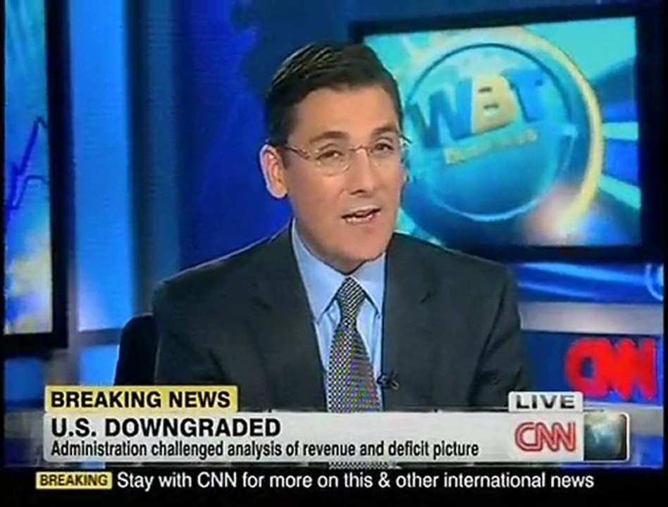 S&P downgrades US at AA+ from AAA