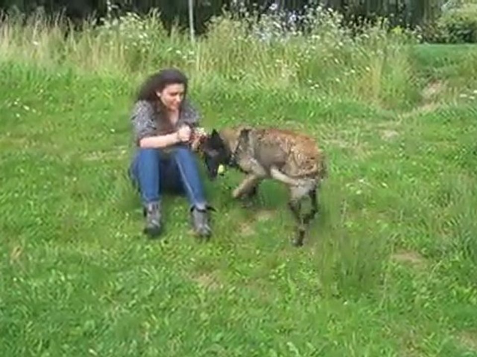 Camille et Urka au lac du héron !!