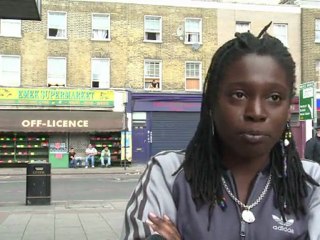 Residents react to north London rioting