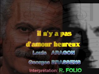 IL N'Y A PAS D'AMOUR HEUREUX