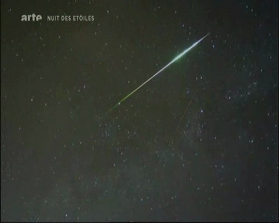 Etoiles filantes : Les perseïdes