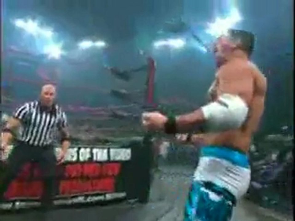 AJ Styles vs Samoa Joe vs Daniels 2