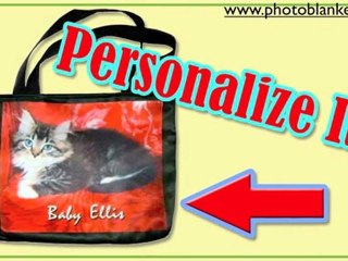 Custom Blanket or Photo Art Tote - Both Make Unique Gifts!