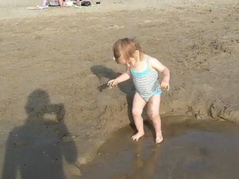 Patouille  la plage