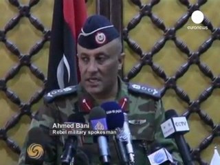 Libye : les rebelles sur la défensive à l'est de Tripoli
