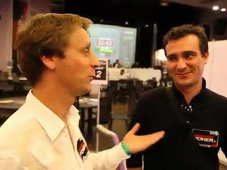 BPT Trouville 2011 : Fin du tournoi avec le vainqueur Jérôme Zerbib et le runner-up Pedro Canali