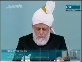 05.08.11-Cuma Hutbesi-Hazret Nasira Begum Sahibe´nin Hayati