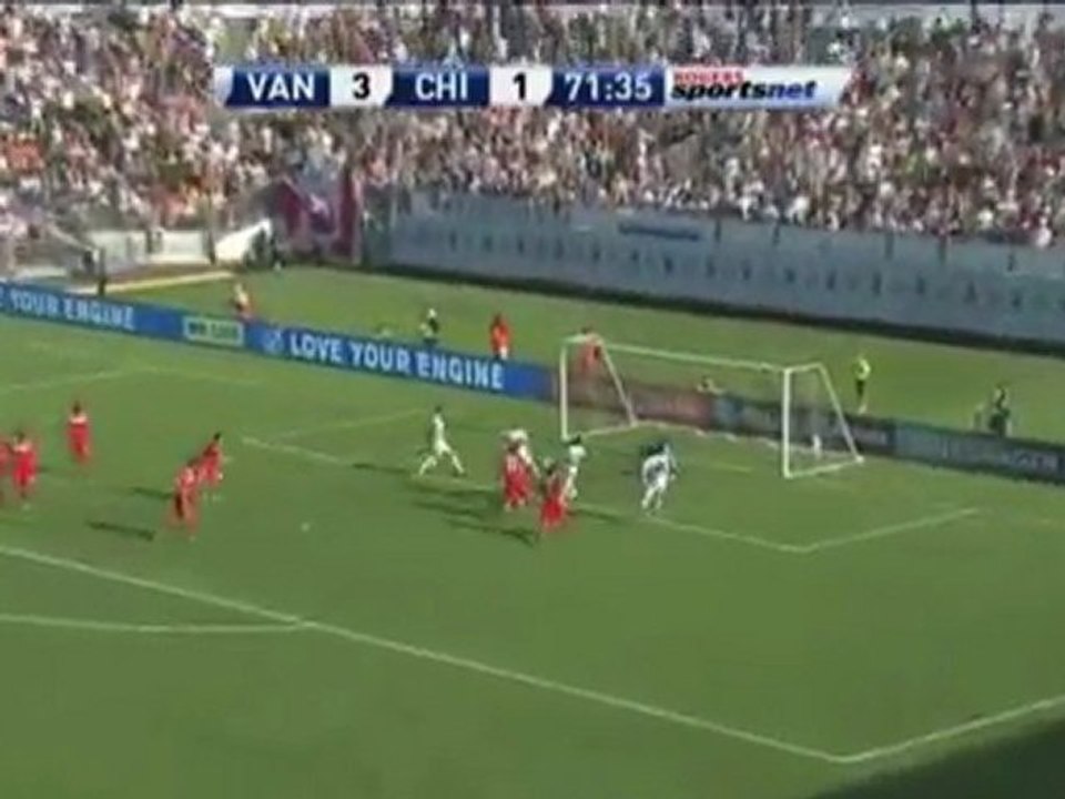 Vancouver deklassiert Chicago