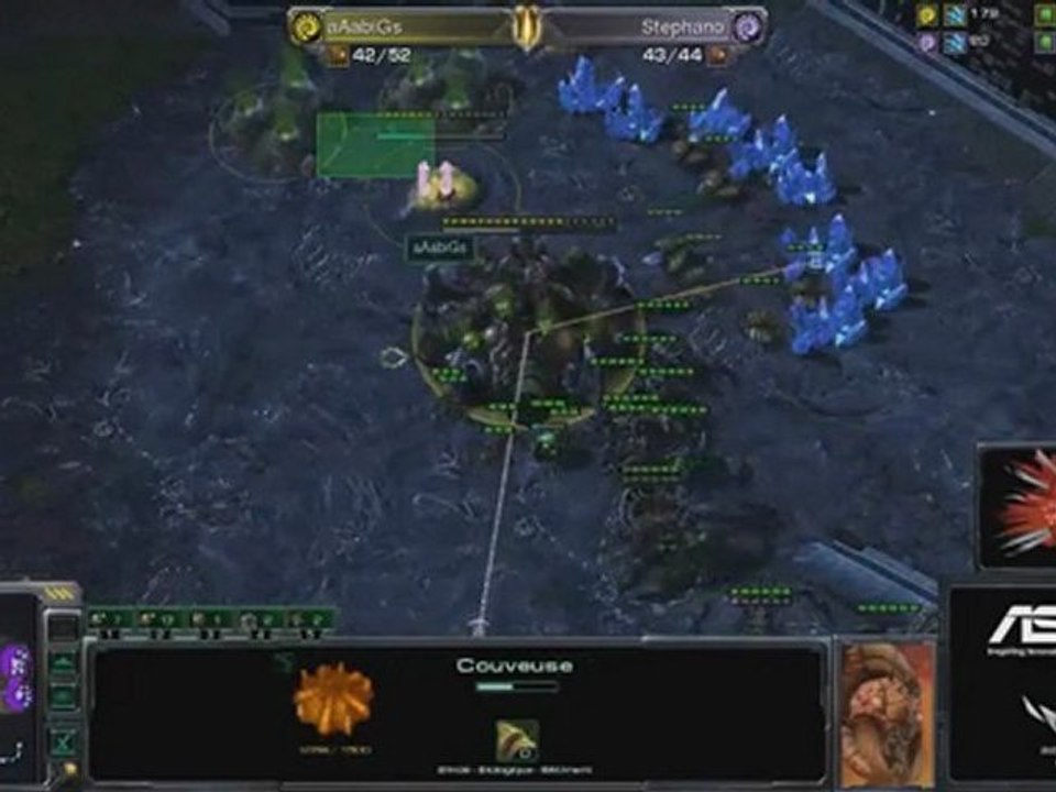 Match SC2 : biGs (Z) vs Stephano (Z) - Game 2 (Assembly Summer 2011)