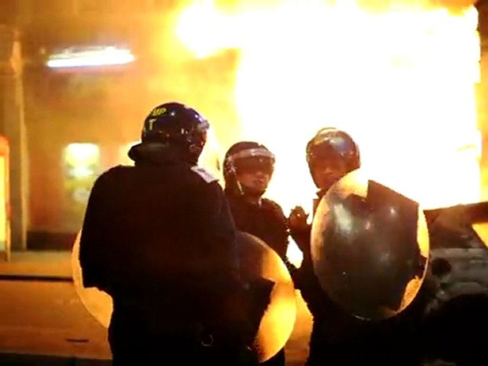 Schwere Ausschreitungen erschüttern London