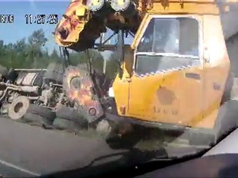 Авария на Киевском шоссе. 6 августа 2011