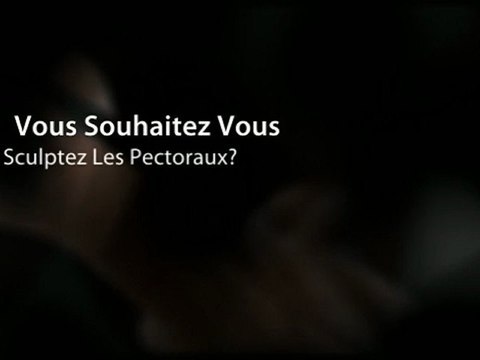 developper les pectoraux