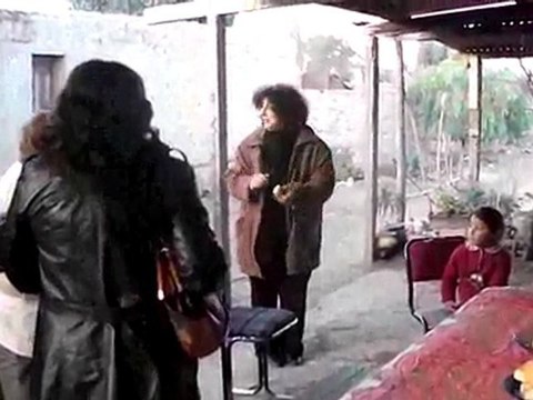 Adolfo Arias Candidato a Intendente Rivadavia con Nancy Avelin en caminata