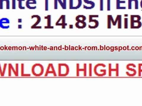 How to download pokemon black and white rom english ? [August 2011 Updated and Working ]