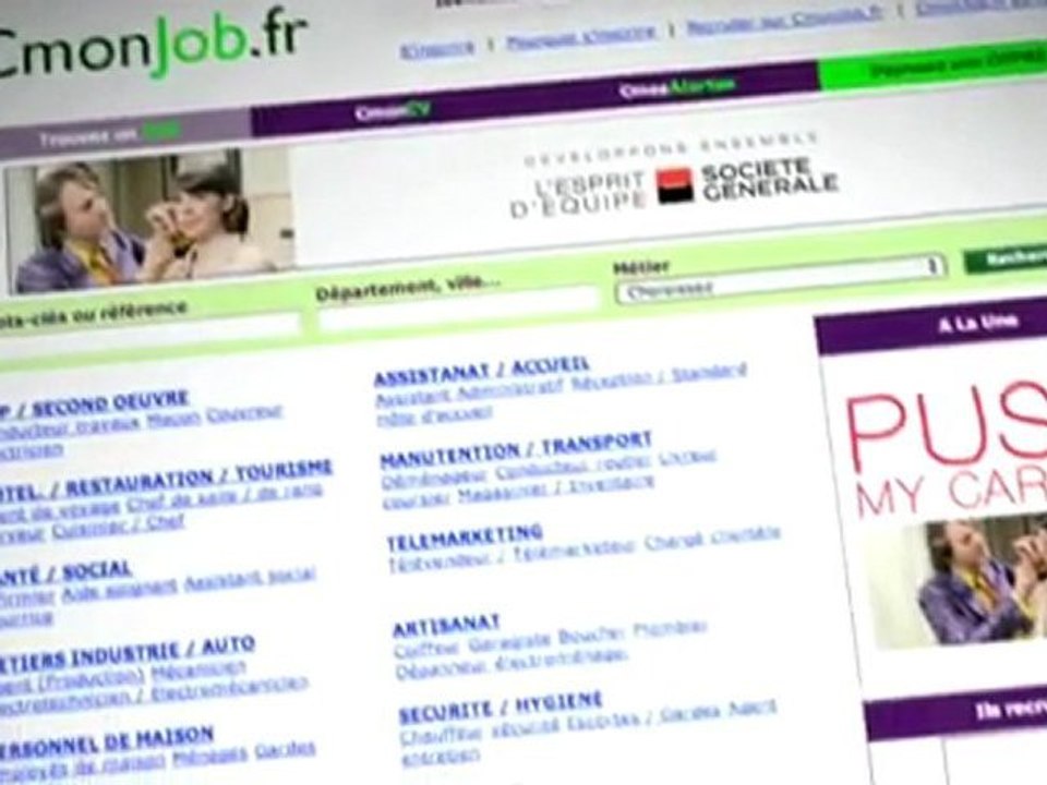 Société Générale PUSH MY CAREER