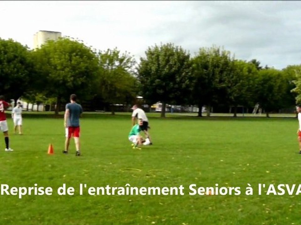 Reprise de l'entraînement des seniors