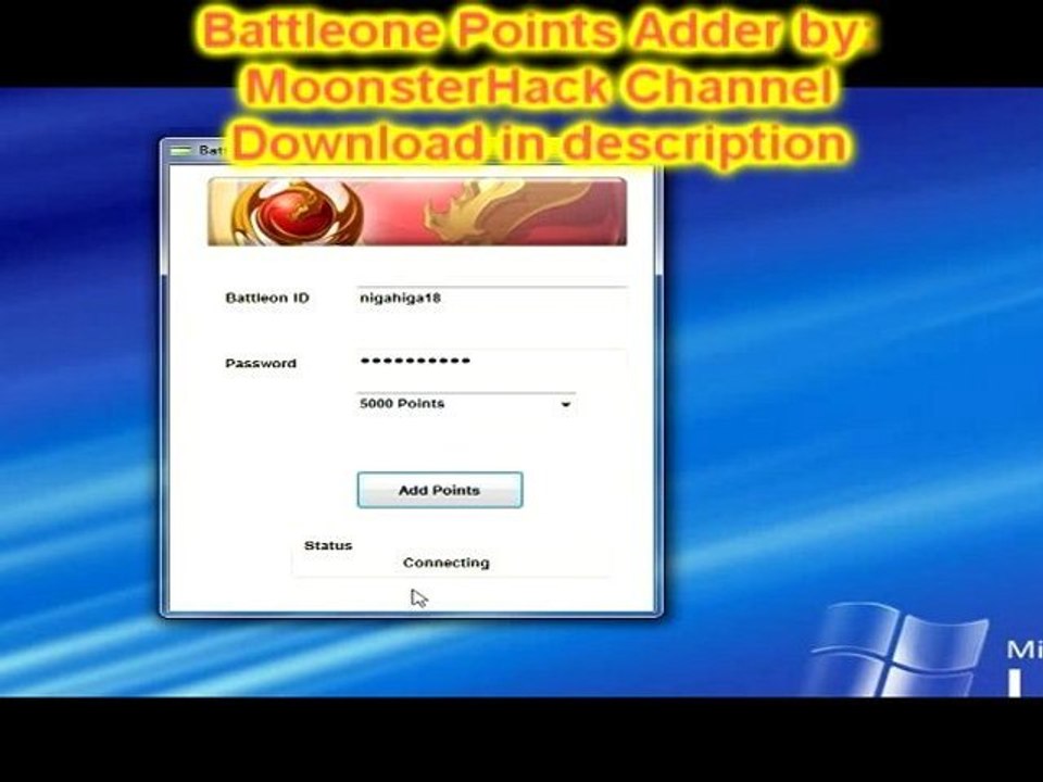Battleon Points Adder August 2011 Working 100% [With PROOF]! by moonsterHack!