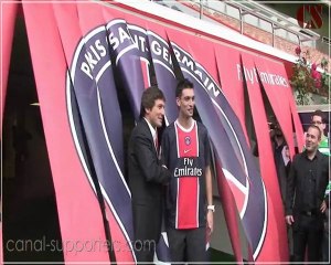 PSG : conférence de presse de Javier Pastore