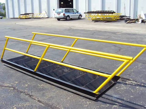 9 Steps Heavy Duty Industrial Steel Staircase Steps $1300