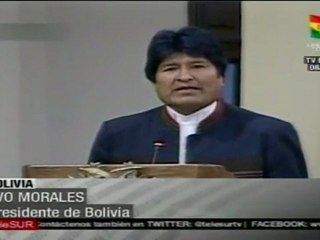 Parlamento Andino debe ayudar a la región: Morales
