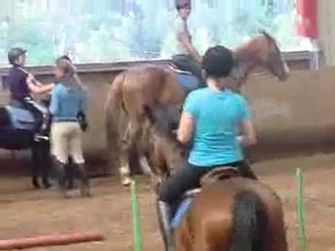 allez hop en avant pr un ti parcours puis ensuite les zieux zieux bandés ! hihi !!