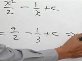 Differential Equations - Direct Integration & substitution of values