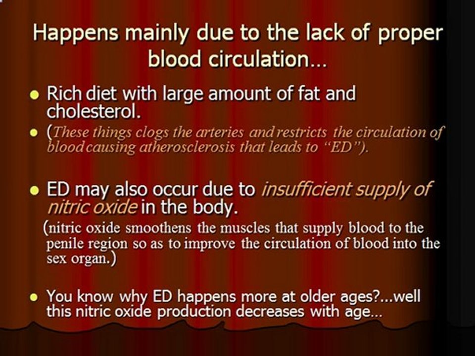 Erectile dysfunction causes and cures