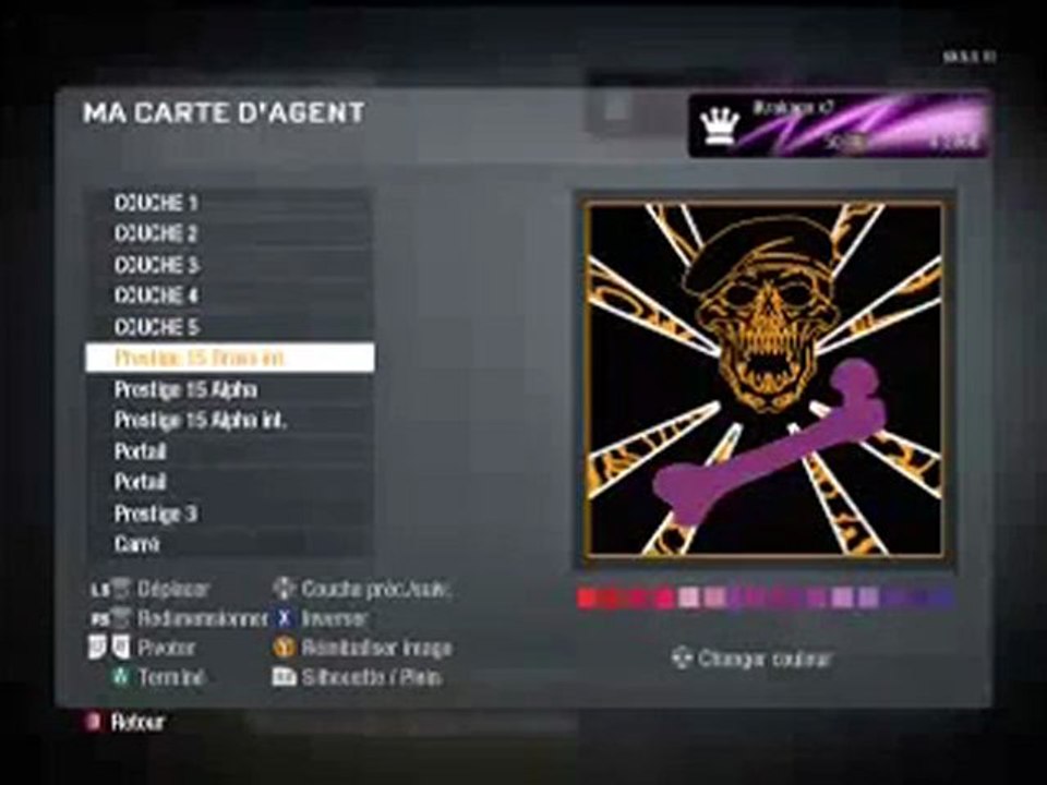 Black Ops Embleme prestige 15