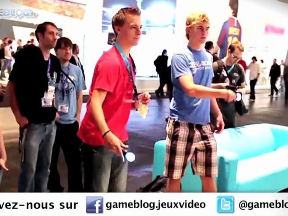 Gamescom 2011 > Tour de stand : Street Pass 3DS