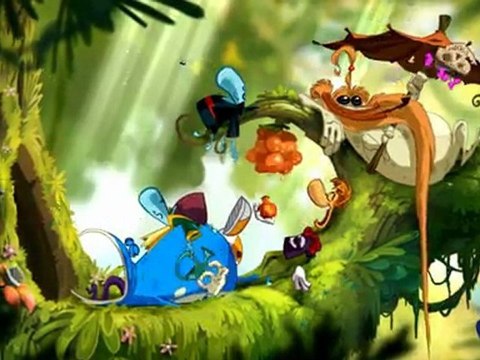 Rayman Origins - Ubisoft - Dessin animé d’intro du jeu GamesCom 2011