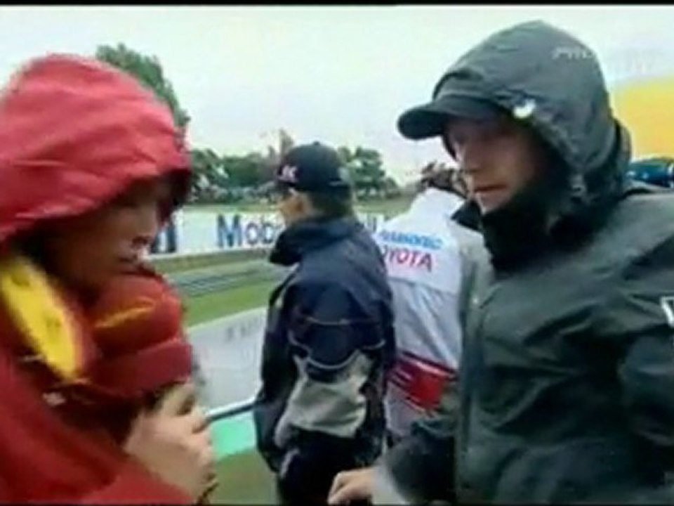 Kimi Räikkönen Interview on Drivers Parade 2006