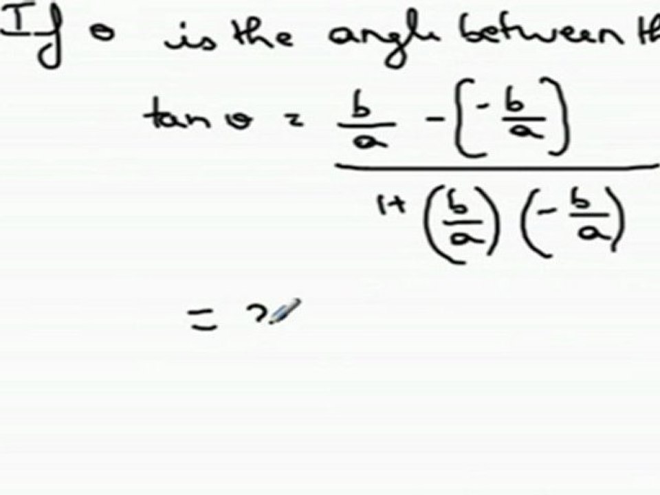 Circles -- Family of Circles, Conic Sections - Asymptotes of Hyperbola