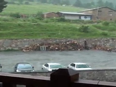 VACANCES 2011 - 21/06 - Engolasters + Orage à l'Hôtel d'Os de Civis