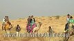 Camel safari at sam sand dunes, Jaisalmer