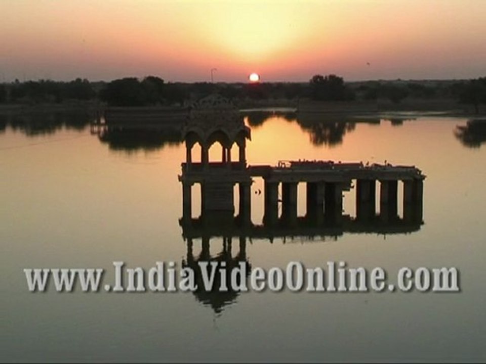 Sunrise at Gadisar01, Jaisalmer
