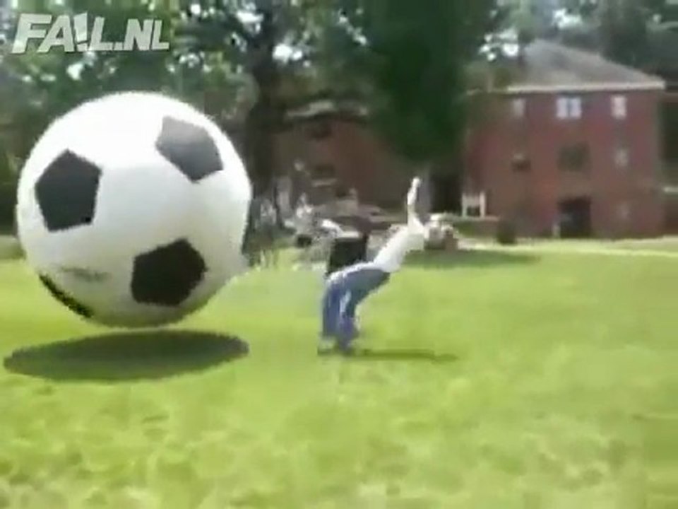 Klassische Ball aannemen Fail