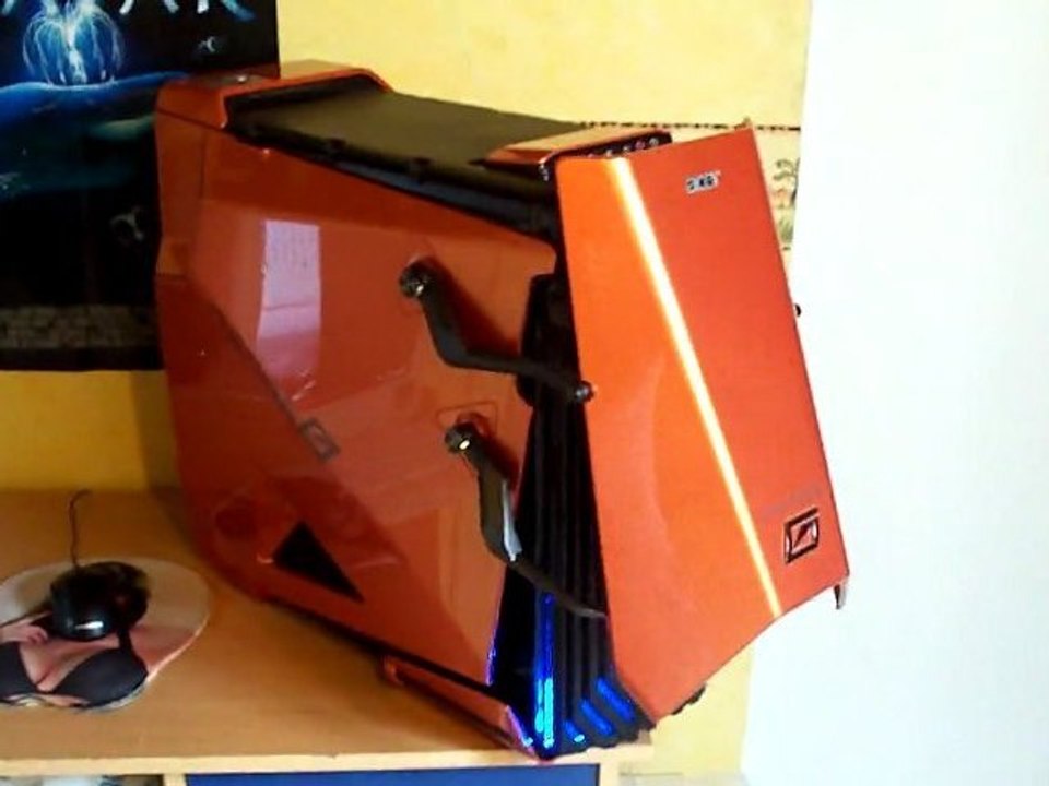 amelioration d'un PC gamer extreme Acer Aspire G7700 Trooper "Predator",changement carte mere + processeur + mémoire et carte graphique puis test sous unigine heaven et speedfan