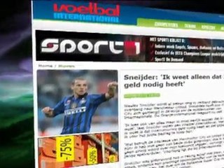 Sneijder: "La prossima settimana saprò dove vado"
