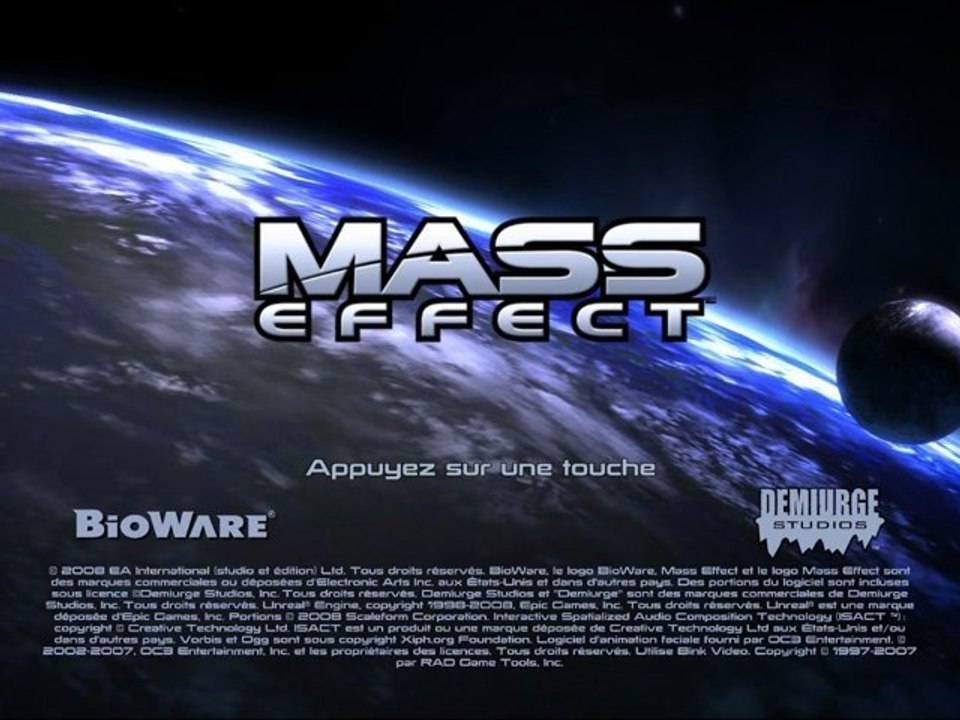 Mass Effect - L'aube d'une nouvelle ère.