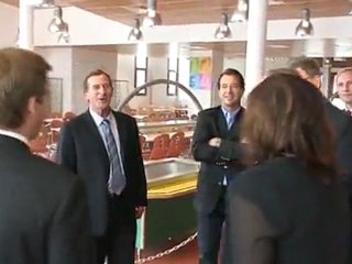 Inauguration du groupe scolaire Louis Hachette